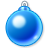 Blue Ball 2 Shadow Icon 48x48 png